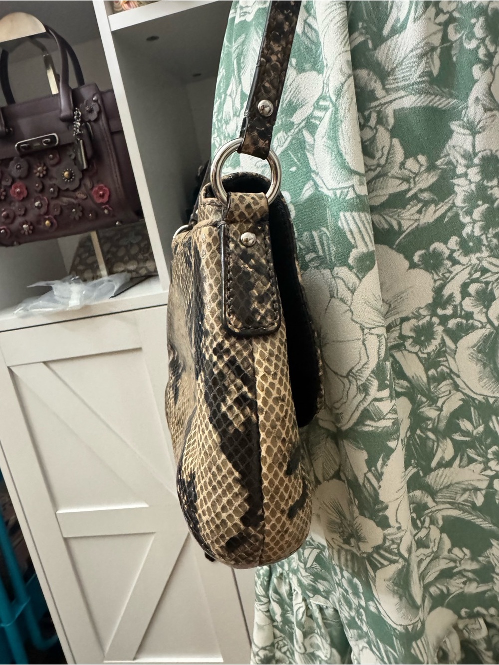 Coach SoHo python mini crossbody - Picture 4 of 8